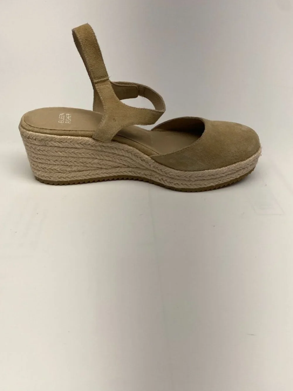 Eileen Fisher Women Nessa Espadrille Wedge Sandal  Sz 9.5